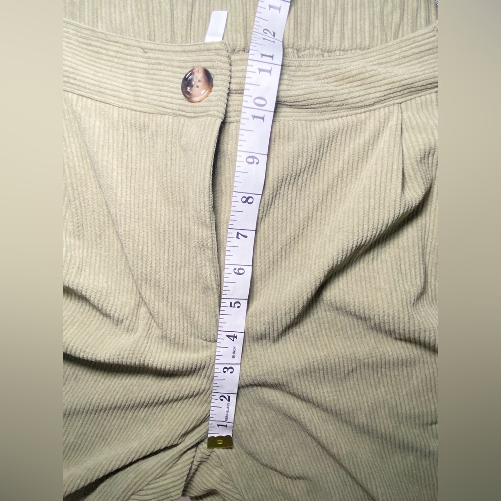 HALARA Mid Rise Button Zipper
Side Pocket Corduroy Casual Pants - Picture 7 of 12